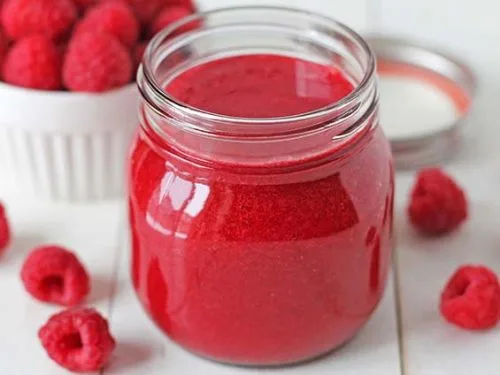 Homemade Fresh Raspberry Sauce