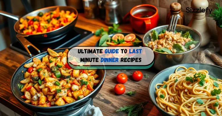 Ultimate Guide to Last Minute Dinner Recipes